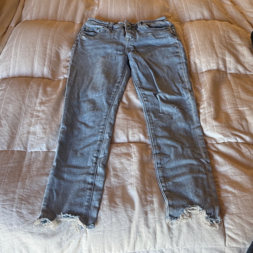 Pistola Light Blue Cropped Jeans